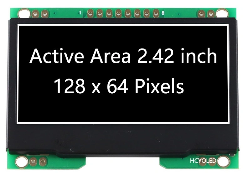 Hot Selling 2.42-Inch 128X64 Resolution with PCB OLED Module OLED Display