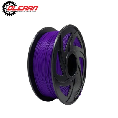 Olearn 1.75mm Filament d'imprimante 3D Silky Shine 3D Pen Shiny Metal Metallic Printing Materials Rich Lustre Purple