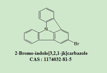 Intermédiaires OLED 2-Bromo-Indolo[3, 2, 1-Jk] 1174032-81-5