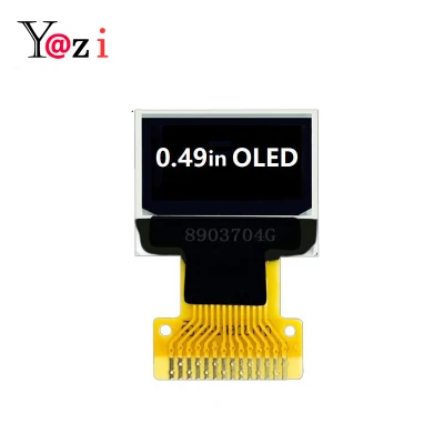 0.91 pouces OLED DOT Matrix 128X32 Pilote IC SSD1306z Bleu 0.91''oled Affichage Soudage 12pin OLED 0.91 128X32